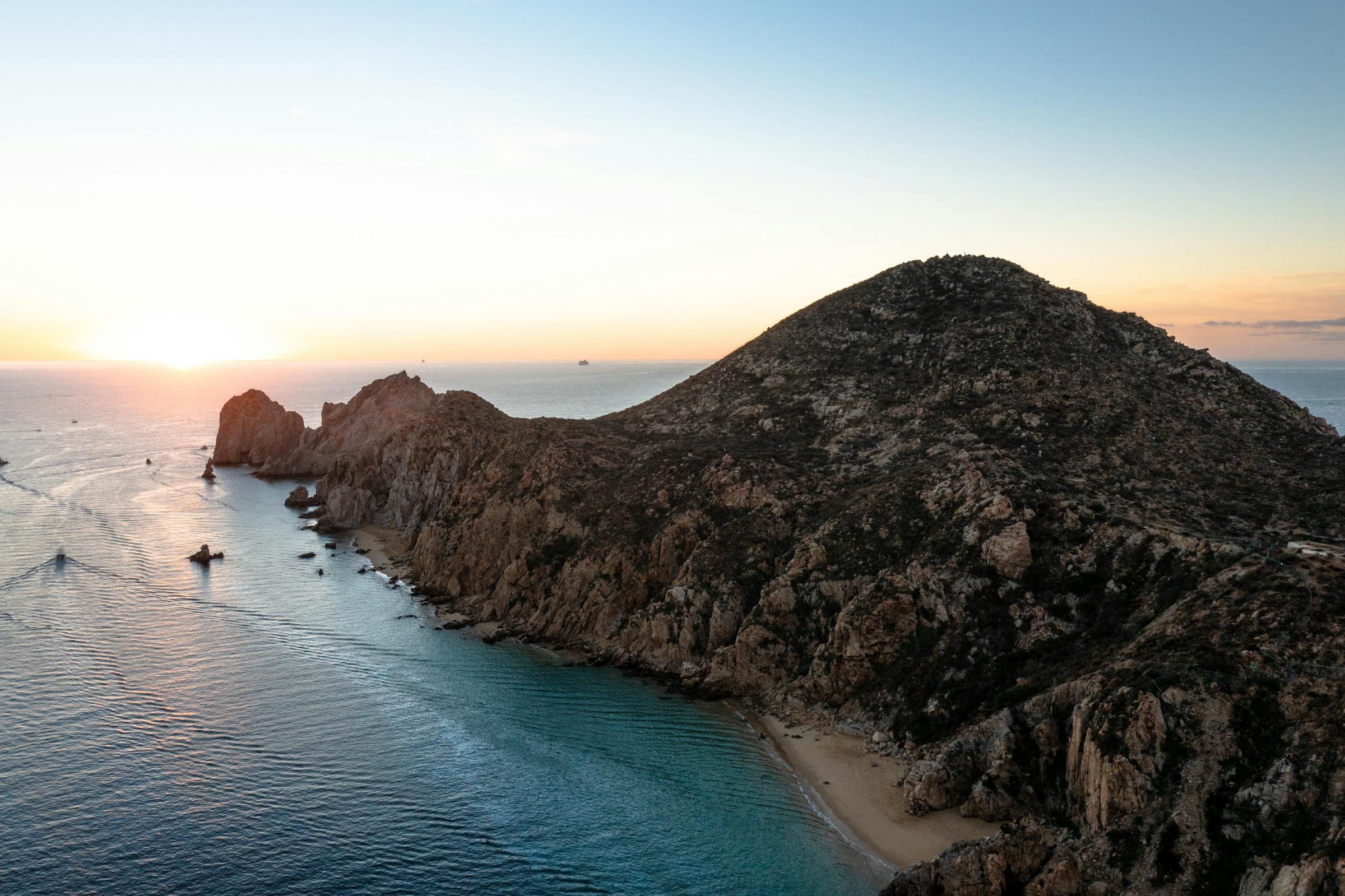 Land's End at golden hour