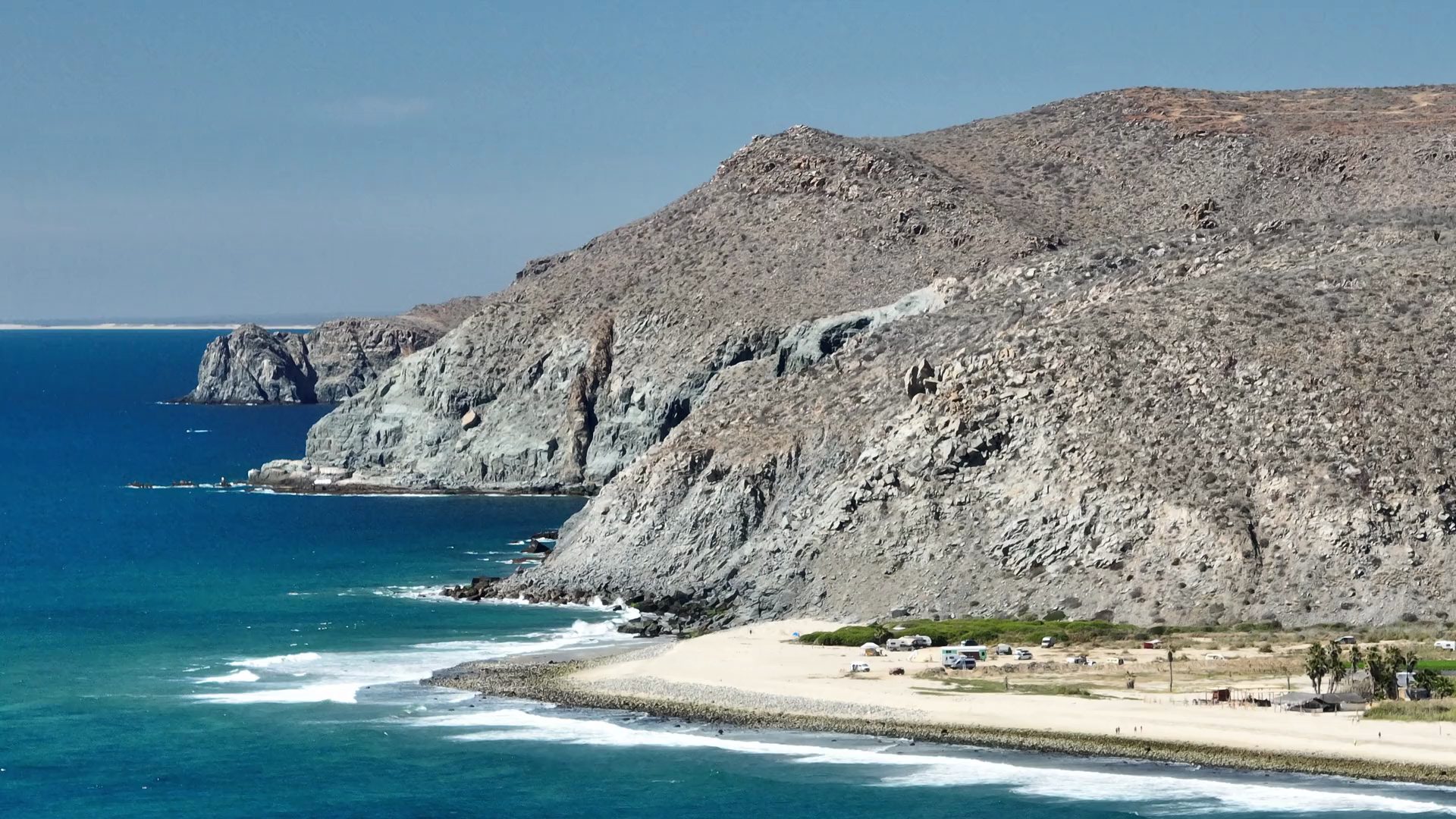 Whale watching off the Baja California Sur coastline